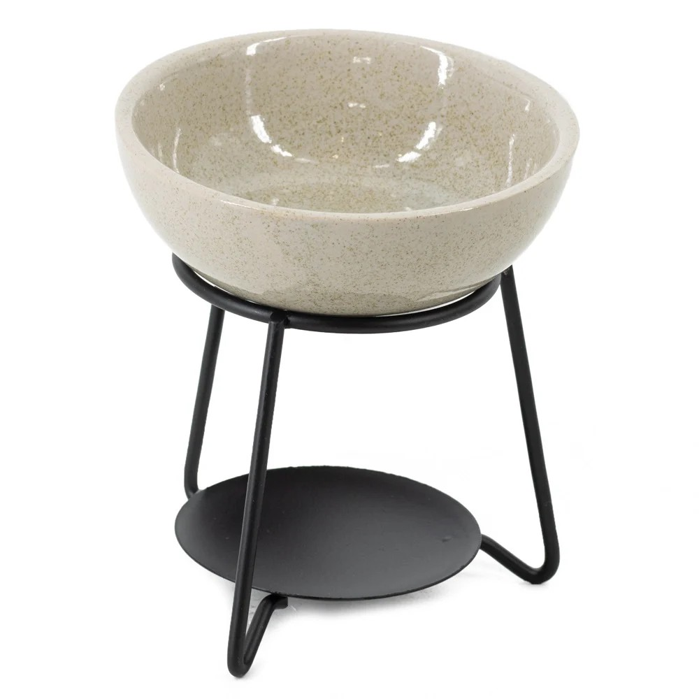 Geurbrander bowl keramiek zand