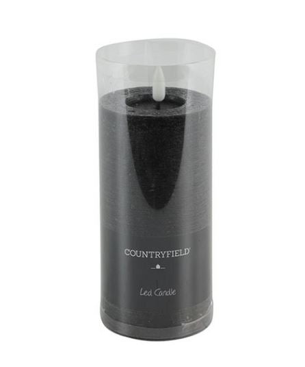 Led Stompkaars zwart Diameter 75 mm Hoogte 150 mm