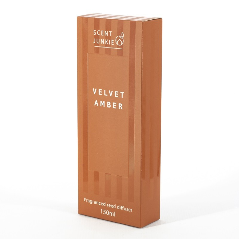 Velvet Amber geurdiffuser 150ml met stokjes